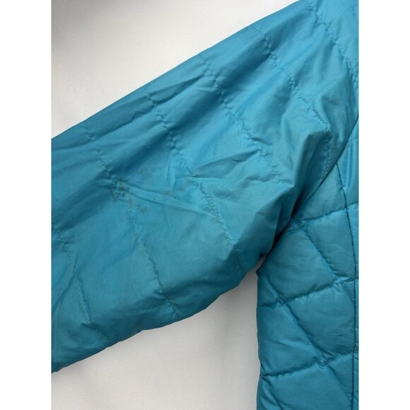 PATAGONIA Women’s Medium Down Puffer Jacket BlueFull Zip Lightweight Coat 8468F0 - Picture 16 of 16